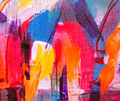Adult Paint Night: Geometric Brights