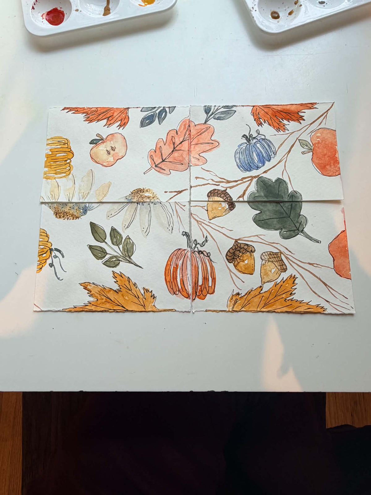 Soup Season: A Watercolor Recipe Card Exchange