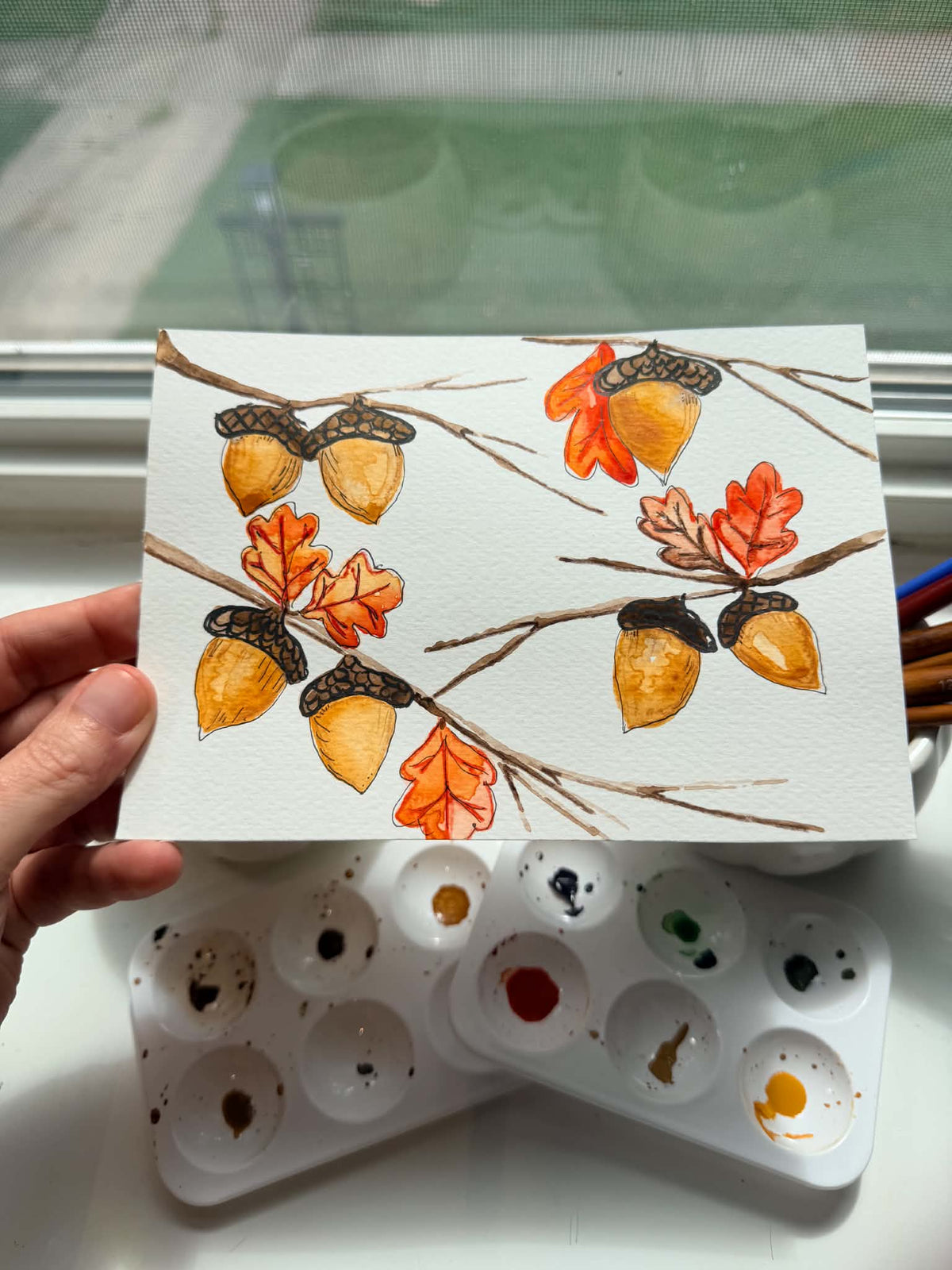 Soup Season: A Watercolor Recipe Card Exchange