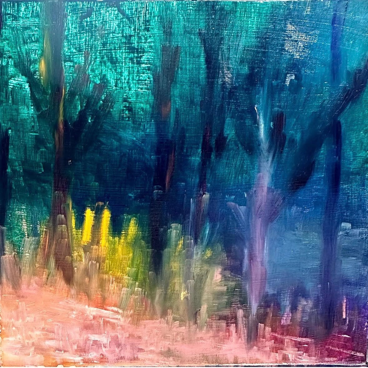 Large Landscape Painting w/ Visiting Artist Erica Melcher