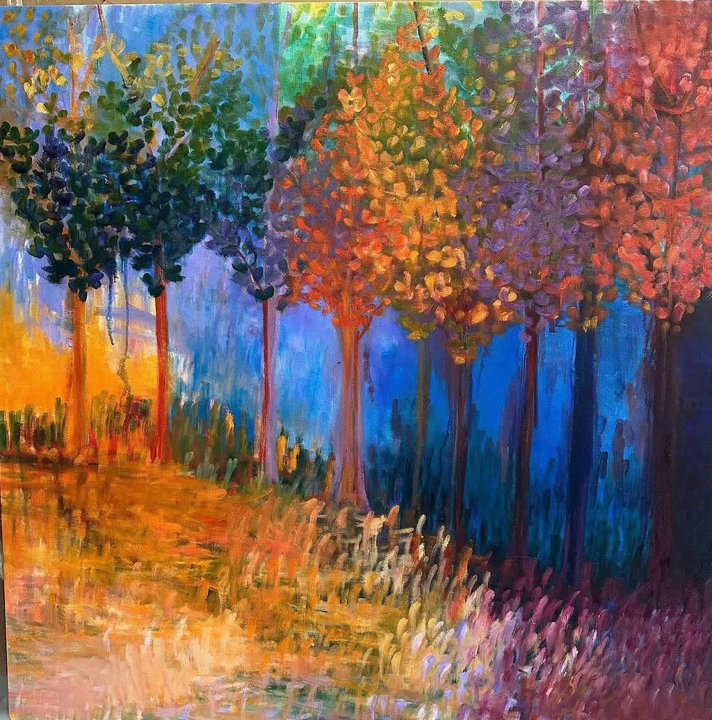Large Landscape Painting w/ Visiting Artist Erica Melcher