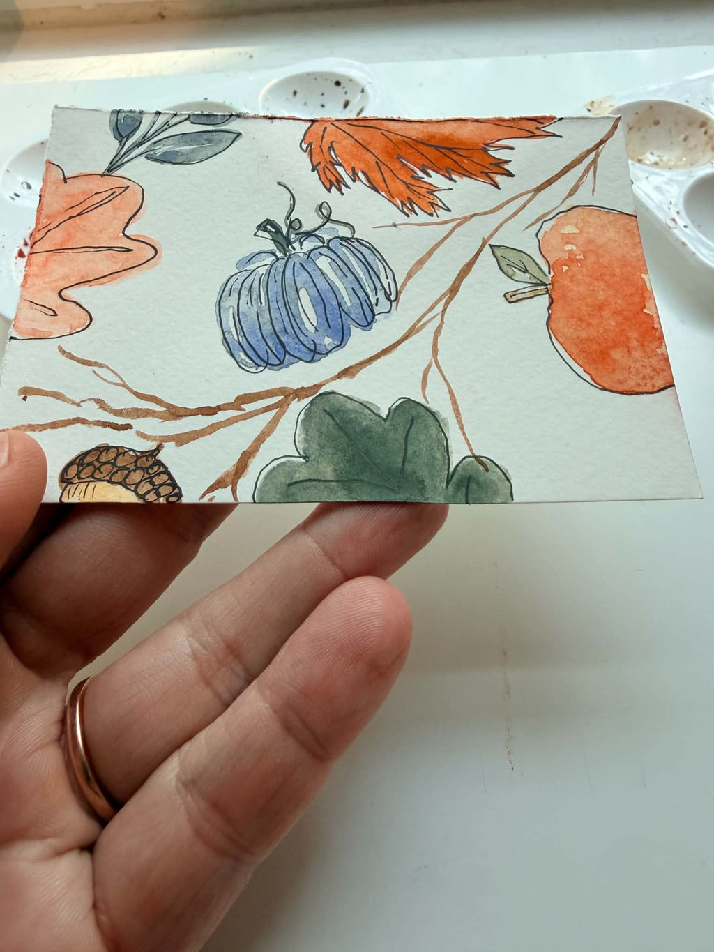 Soup Season: A Watercolor Recipe Card Exchange