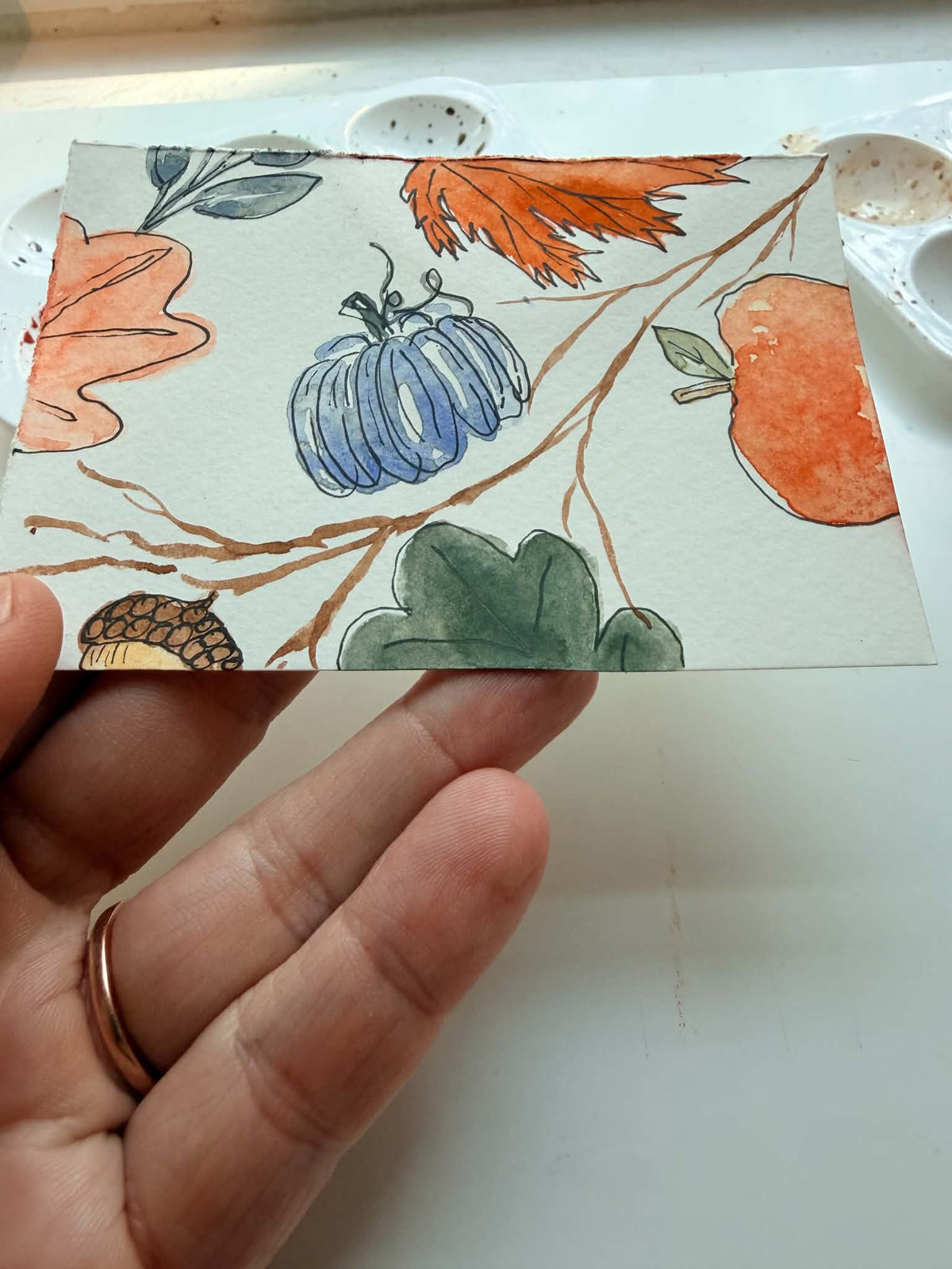 Soup Season: A Watercolor Recipe Card Exchange