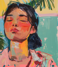 Expressive Portraiture: Color, Layers & Brushwork image 0