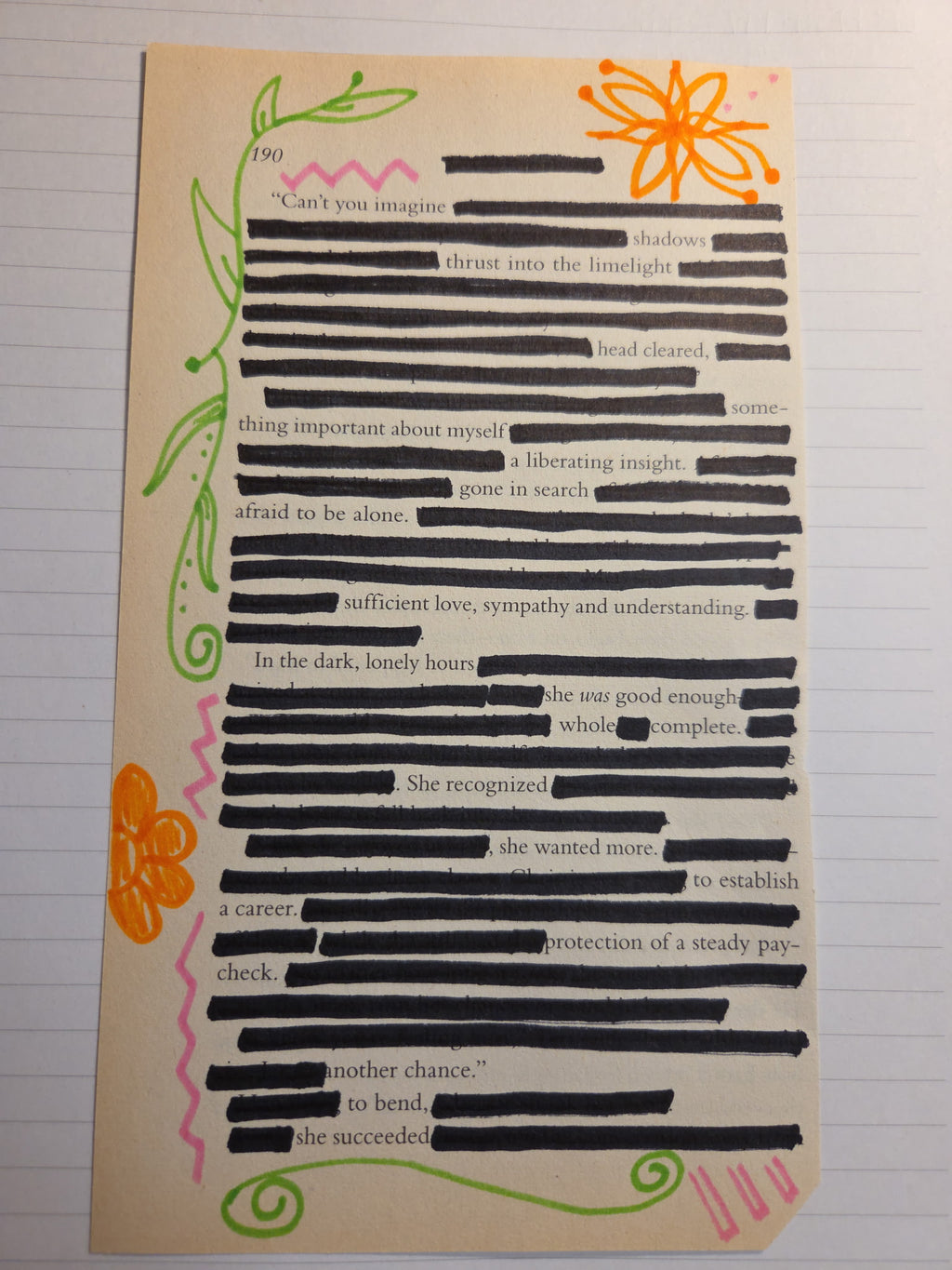 Black Out Poetry
