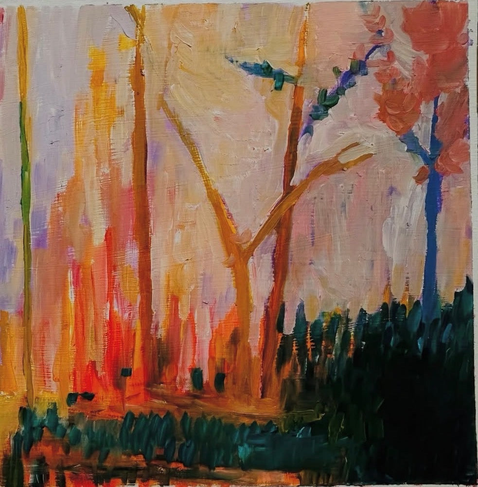 Large Landscape Painting w/ Visiting Artist Erica Melcher