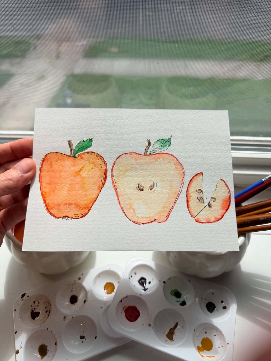 Soup Season: A Watercolor Recipe Card Exchange
