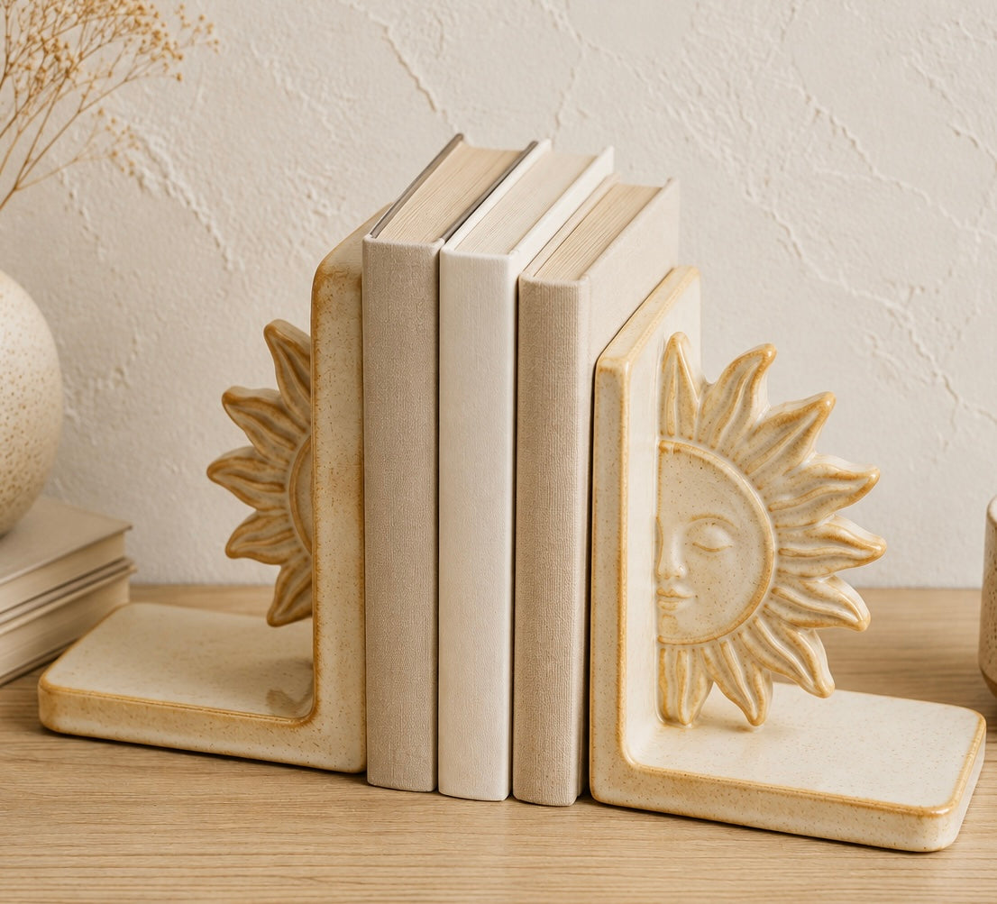 Ceramic Bookends