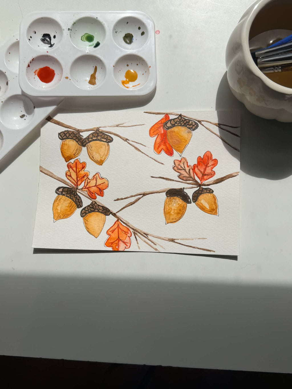 Soup Season: A Watercolor Recipe Card Exchange