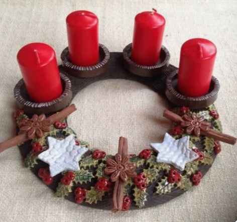 Ceramic Wreath: Nov 14th
