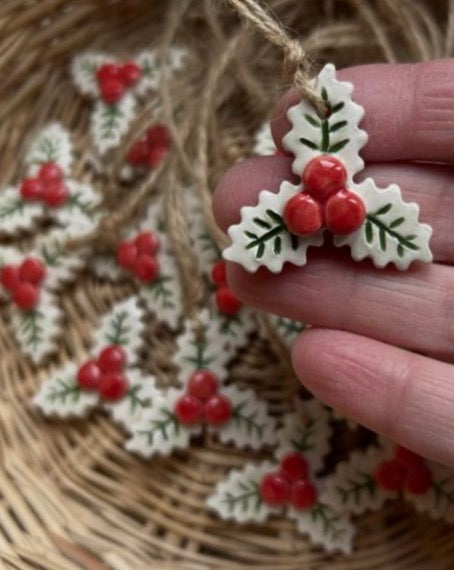 Clay & Cheer: Ceramic Ornaments or Decorations: Nov 14th