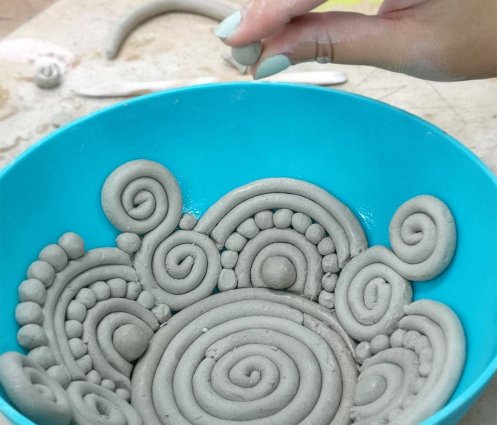 Coiled Serving Bowl: Handbuilt Clay Workshop image 0