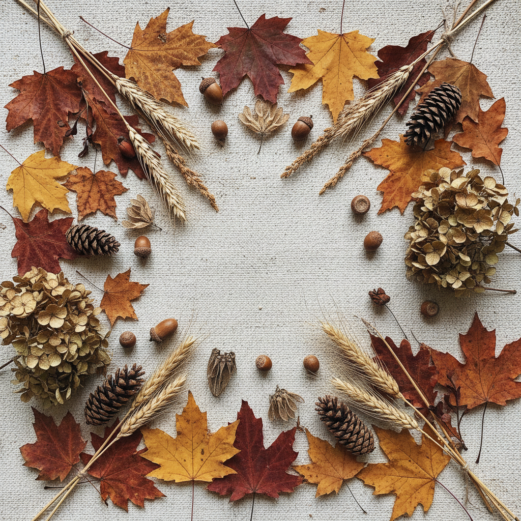 Handmade Paper with Natural Elements