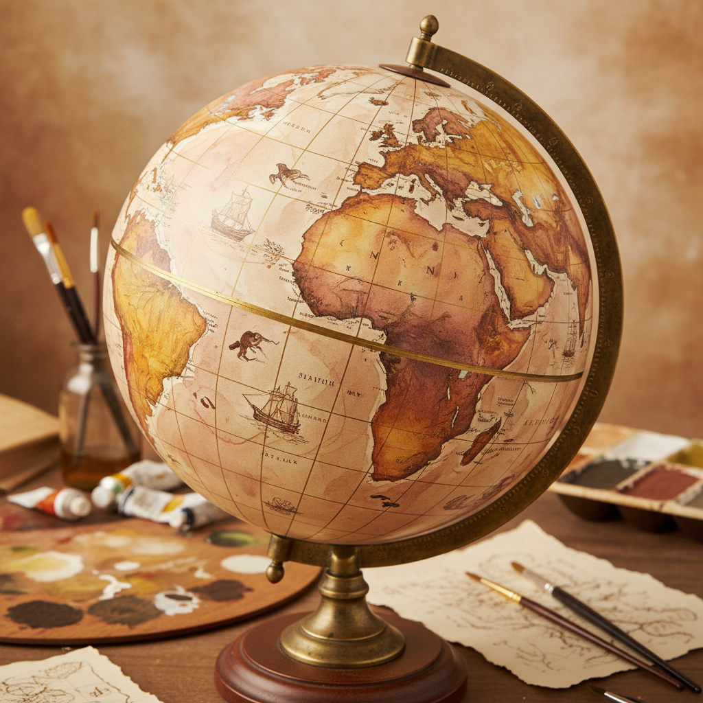 Art Around the World- Winter Art Camp; Dec 28, 29, 30th